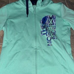 The North Face Womens Aqua Blue Jacket